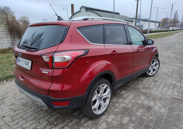 Ford Escape cena 79900 przebieg: 80000, rok produkcji 2019 z Ząbki małe 56